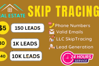 do real estate skip tracing in bulk skip tracing