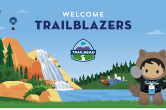 provide support in salesforce certification, trailheads badges