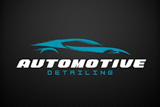 design automotive car dealership deatiling logo