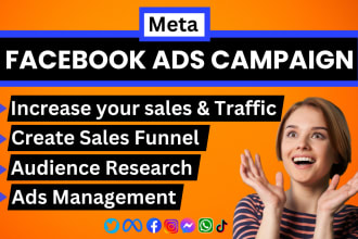 be the facebook ads campaign manager to run fb ads campaign instagram ads