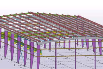 do design and make detailed drawings of the steel structure