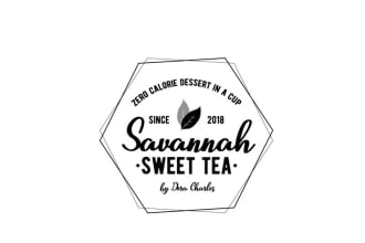 design traditional tea company logo