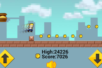 develop a unity 2d game for you
