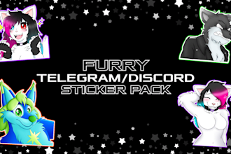 create furry stickers for you