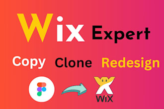 design figma to wix,wix website and wix ecommerce store