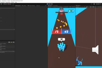 create complete hyper casual unity mobile game with admob ready to publish