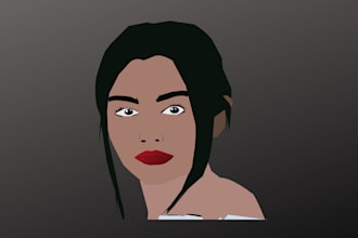 draw your photo into a cartoon face illustration in 24 hours
