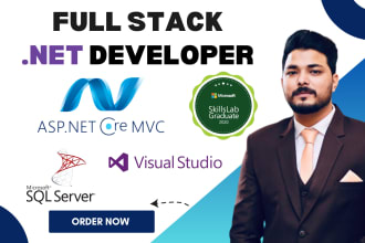 be your full stack asp dot net core developer