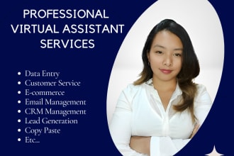 be your reliable virtual assistant for admin tasks