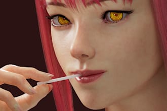 do character for films, games or 3d printing