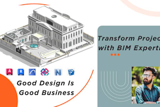 do 3d revit bim and sketchup modeling