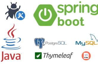 develop web apps using spring boot and thymeleaf