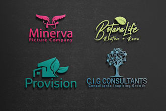 design 3d business logo