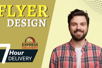 design creative post, flyer, leaflet or any graphic design on canva