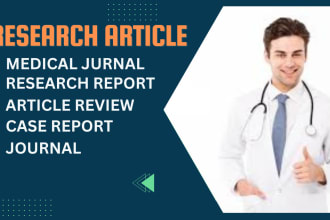write research article, report and do case study in nursing, biology, physiology
