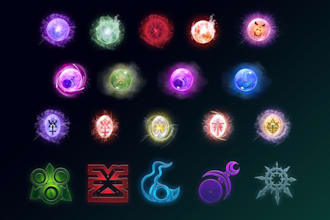 design custom skill and UI icons for your indie game