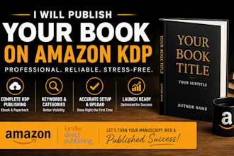 publish your book on amazon KDP