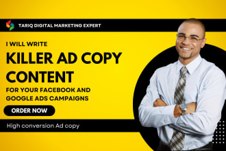 write facebook ad copy, ads copywriting, killer ad copy