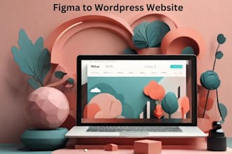 covert figma to wordpress or psd to elementor or xd to wordpress
