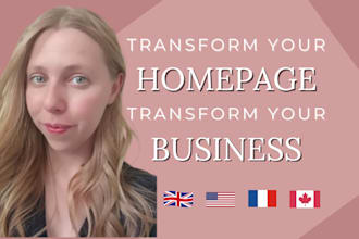 write SEO optimized homepage copy that engages and converts