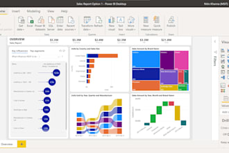 design interactive power bi dashboards