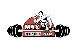 design trendy fitness logo branding with copyright