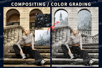 do quick photo manipulation or compositing