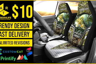 make surprising car seat cover design