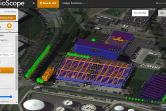 create a solar shading report using helioscope