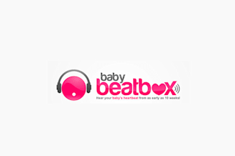 design modern unique baby beatbox logo