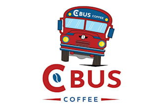 design unique coffee company logo