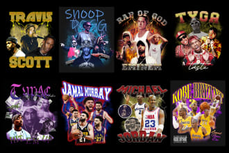 design a crazy 90s vintage bootleg for your t shirt
