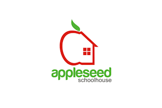design famous appleseed schoolhouse logo