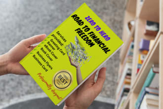 design great ebook cover, book cover,flyers and banners
