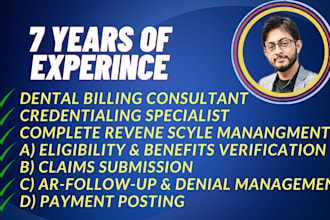 manage your dental practice with complete rcm, expert dental billing consultant