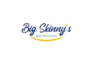 design creative snack food logo with satisfaction guaranteed