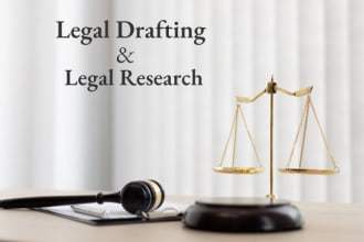 do all sorts of legal drafting and legal research