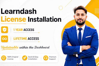 install learndash lms license with year or lfetime access