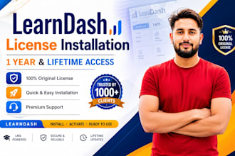 install learndash lms license with year or lfetime access