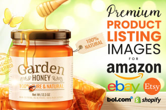 design amazon listing pictures, amazon infographics and do image editing, ebc