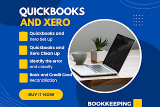 do bookkeeping in qbo or xero with bank reconciliation