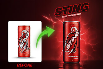 do product manipulation and product retouching