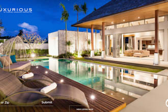 real estate website, real estate investor website, real estate landing, rental