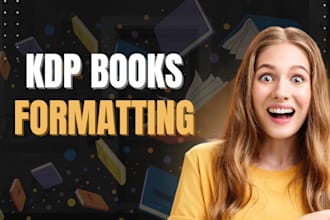 do KDP formatting, proofread and betaread your books