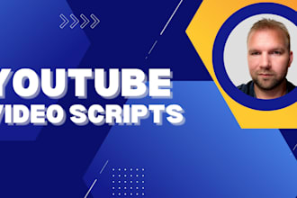 write your youtube scripts