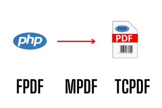 generate pdf along with barcode using PHP