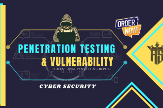 perform penetration testing ,vulnerability scan or security