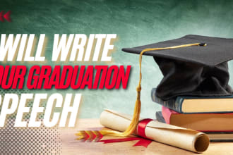 write your graduation speech