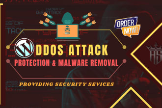 give you protection against ddos attack,malware removal or security