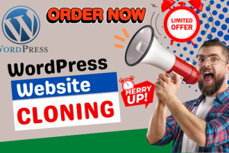 expert wordpress website cloning service by elementor pro